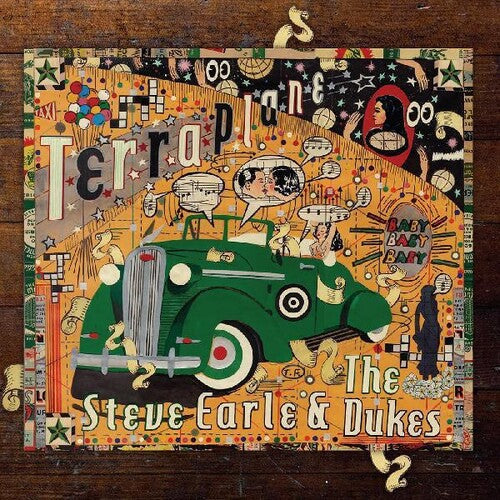 Steve Earle: Terraplane (transparent Gold Vinyl) - VINYL LP