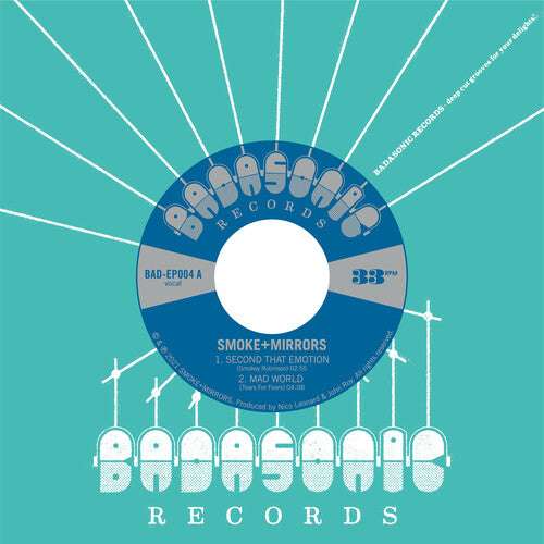 Smoke & Mirrors Soundsystem: Second That Emotion - 7-INCH SINGLE