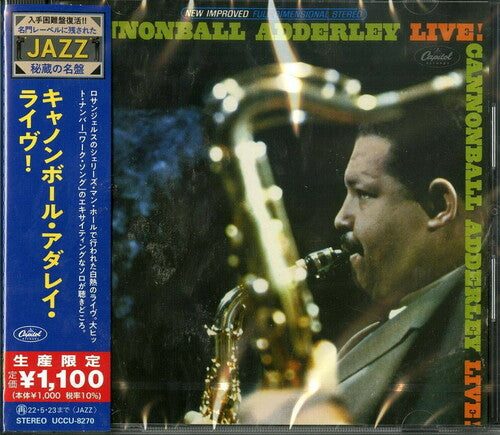 Cannonball Adderley: Cannonball Adderley - Live! (Japanese Reissue) - COMPACT DISCS