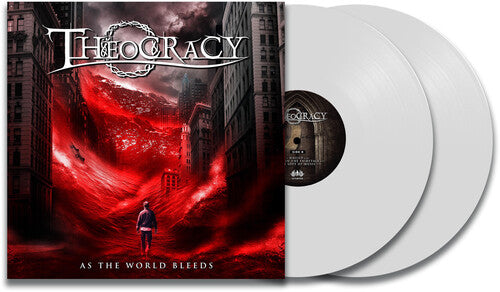 Theocracy: As the World Bleeds - White - VINYL LP