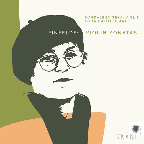 Einfelde / Geka, Magdalena / Calite, Iveta: Einfelde: Violin Sonatas - COMPACT DISCS