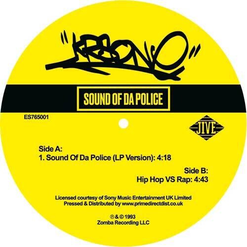 Krs One: Sound Of Da Police - 7-INCH SINGLE