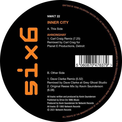 Inner City: Ahnonghay - VINYL LP