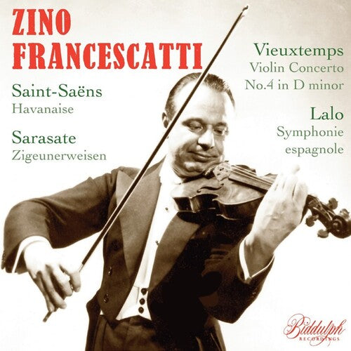 Zino Francescatti: Plays Lalo & Vieuxtemps - COMPACT DISCS