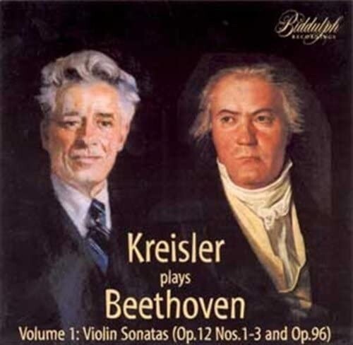 Beethoven / Kreisler / Rupp: Beethoven: Violin Sonata 1 - COMPACT DISCS