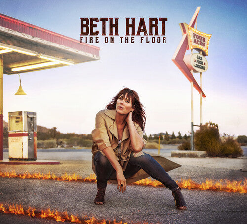 Beth Hart: Fire On The Floor (Clear Transparent) - VINYL LP