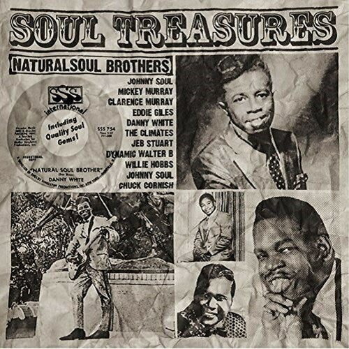 Southern Soul Deep Collection: Soul Treasures 1: Southern Soul Deep Collection: Soul Treasures Vol 1 - Natural Soul Brothers / Various - COMPACT DISCS
