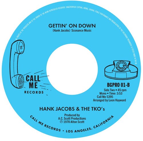 Jacobs, Hank / Malone, Don / Tko's: World Needs Changin' / Gettin' On Down - 7-INCH SINGLE