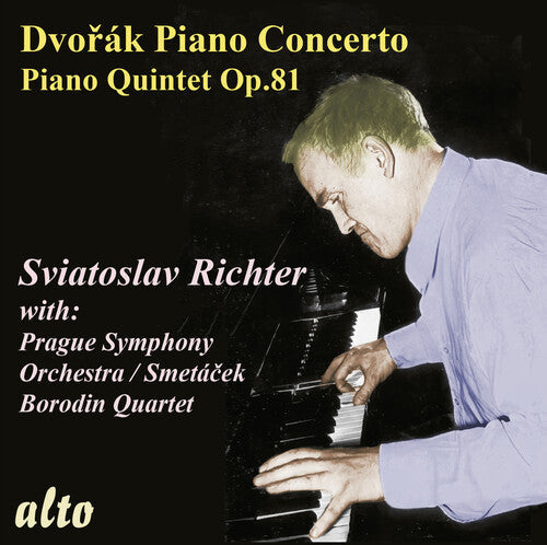 Sviatoslav Richter: Dvorak Piano Concerto/ Piano Quintet Op. 81 - COMPACT DISCS