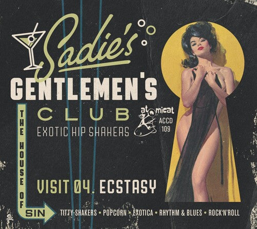 Various Artists: Sadie's Gentlemen's Club V4: Ecstasy (Various Artists) - COMPACT DISCS