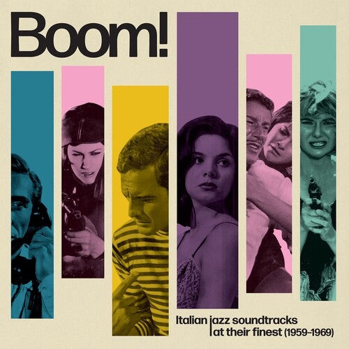 Boom Italian Jazz Soundtracks at Their Finest / Va: Boom! Italian Jazz Soundtracks At Their Finest (1959-1969) (Various Ar tists) - COMPACT DISCS