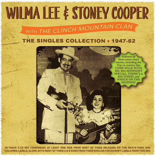 Lee, Wilma / Cooper, Stoney: Singles Collection 1947-62 - COMPACT DISCS