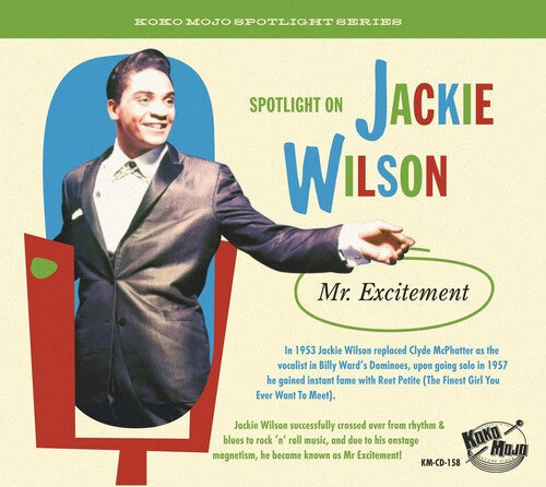 Various Artists: Spotlight On Jackie Wilson: Mr Excitement (Various Artists) - COMPACT DISCS
