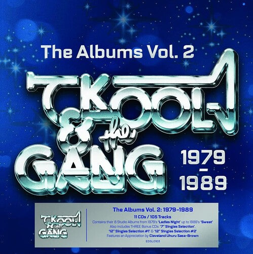 Kool & the Gang: The Albums Vol. 2 (1979-1989) - 11CD Boxset - COMPACT DISCS