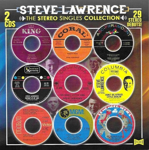 Steve Lawrence: Stereo Singles Collection 57 cuts - COMPACT DISCS