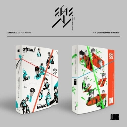 Omega X: Story Written In Music - incl. 112pg Photobook, Bookmark, Hologram Photocard, Unit Photocard + Poster - COMPACT DISCS