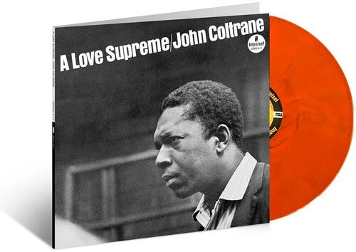 John Coltrane: Love Supreme - Black & Orange Marble Colored Vinyl - VINYL LP