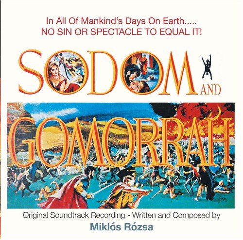 Miklos Rozsa: Sodom And Gomorrah (Original Soundtrack) - COMPACT DISCS