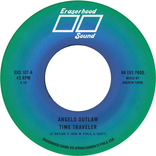 Angelo Outlaw: Time Traveler - Clear - 7-INCH SINGLE