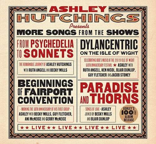 Ashley Hutchings: More Songs From The Shows - COMPACT DISCS