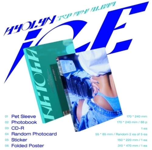 Hyolyn: Ice - incl. Photo Book, 2 Photo Cards, Sticker + Poster - COMPACT DISCS