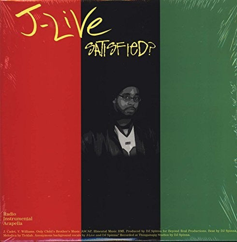 J-Live: Satisfied / a Changed Life - 12-INCH SINGLE