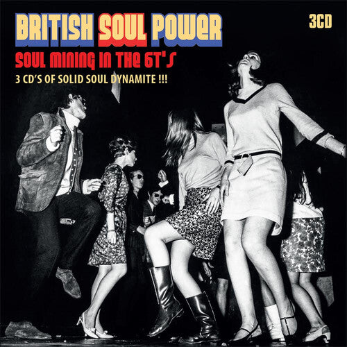 Various Artists: British Soul Power: Soul Mining In The 6T's - 3CD's Of Solid Soul Dynamite / Various - COMPACT DISCS