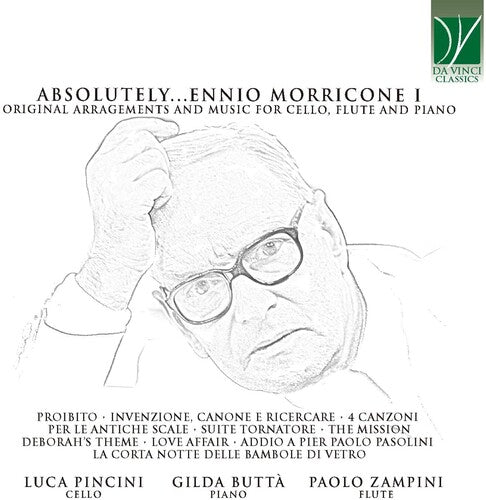 Pincini, Luca / Butta, Gilda / Zampini, Paolo: Absolutely Morricone I: Original Arrangements & Music For Cello Flute & Piano - COMPACT DISCS