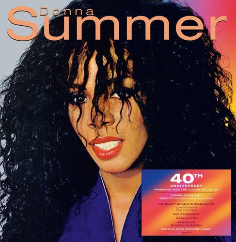 Donna Summer: Donna Summer: 40th Anniversary - 140-Gram Blue & Red Colored Vinyl - VINYL LP