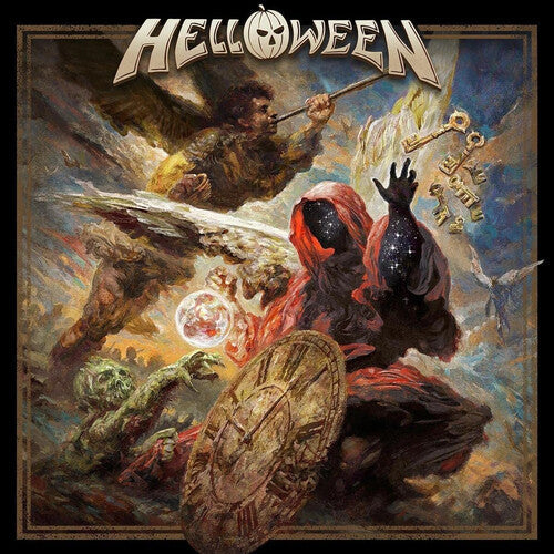 Helloween: Helloween - Transparent with Red & Blue Splatter Colored Vinyl - VINYL LP
