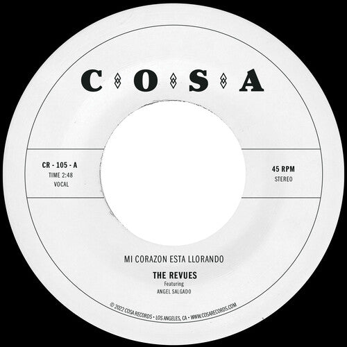 The Revues: Mi Corazon Esta Llorando - 7-INCH SINGLE