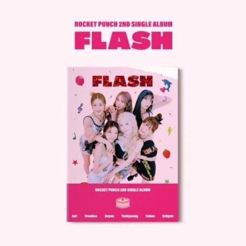 Rocket Punch: Flash - incl. Book Band, Photo Book, Photo Card, Sticker + Message Card - COMPACT DISCS