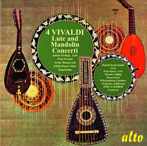 Paul Grund: Vivaldi(etc) Lute & Mandolin Concertos - COMPACT DISCS