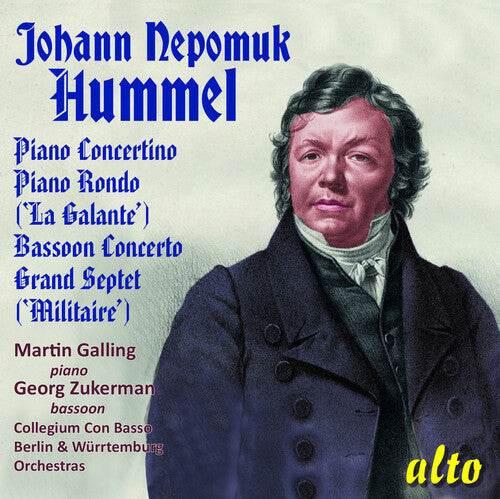 Martin Galling: Johann Nepomuk Hummel 1778-1837 'Collection' - COMPACT DISCS