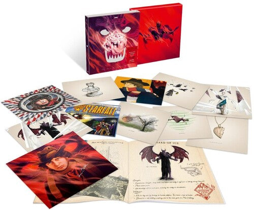 Doctor Who: Demon Quest - Limited Boxset Includes Signed Tom Baker Print & 10LP's on Red & Black 140-Gram Vinyl - VINYL LP
