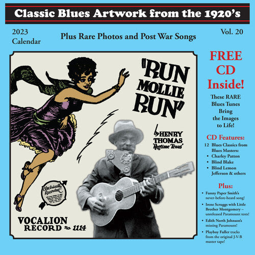 Various: CLASSIC BLUES ARTWORK FROM THE 1920S CALENDAR (2023) (various artists) - COMPACT DISCS