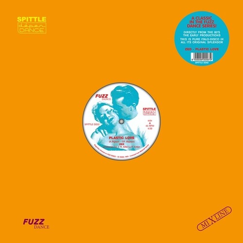 Zed: Plastic Love/Plastic Love (Instrumental Version) - 12-INCH SINGLE