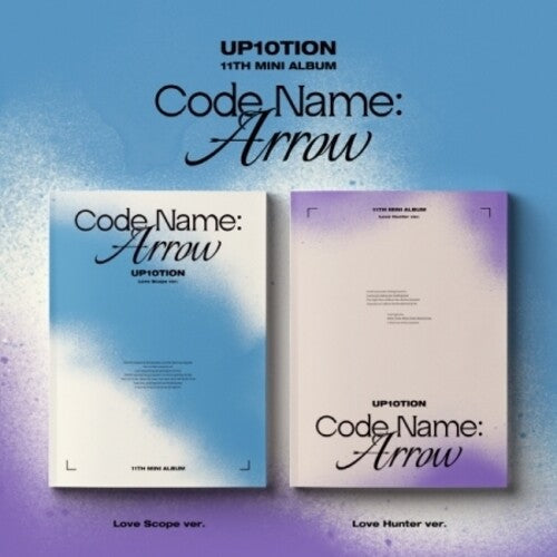 Up10Tion: Code Name: Arrow - Random Cover - incl. Photobook, 2pc Postcard Set, Selfie Photocard, Unit Photocard + Folded Poster - COMPACT DISCS