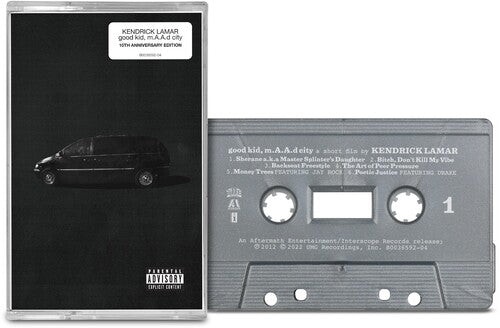 Kendrick Lamar: good Kid, M.A.A.D City (10th Anniversary Edition)  [Black Cassette] - CASSETTES