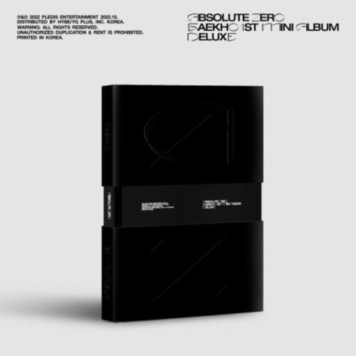 Baekho: Absolute Zero - Deluxe Version - incl. 100pg Photobook, Photo Postcard, Message Card, Photo Card + Mini-Poster - COMPACT DISCS