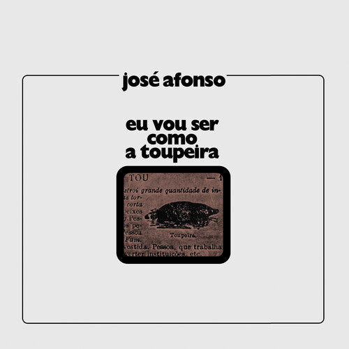 Jose Afonso: Eu Vou Ser Como A Toupeira - COMPACT DISCS