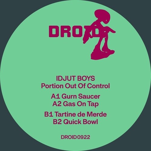 Idjut Boys: Portion Out Of Control - 12-INCH SINGLE