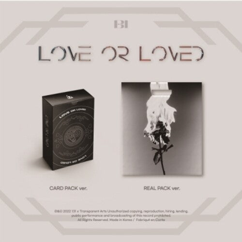 B.I: Love Or Loved Part.1 - Random Cover - ea. w/unique items - COMPACT DISCS