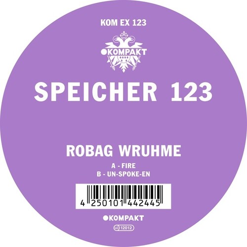 Robag Wruhme: Speicher 123 - 12-INCH SINGLE
