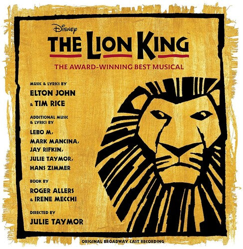 Lion King / O.B.C.R.: The Lion King (Original Broadway Cast) - VINYL LP
