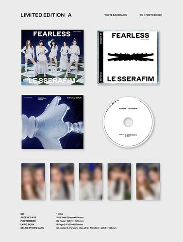 Le Sserafim: LE SSERAFIM - Fearless (Limited Edition A - CD + Photobook) - COMPACT DISCS