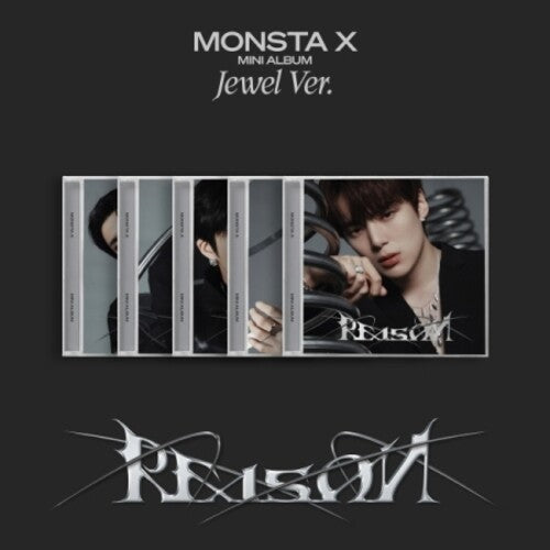 Monsta X: Reason - Random Cover - Jewel Case - incl. 16pg Photobook, Photocard + Mini-Folded Poster - COMPACT DISCS