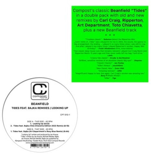 Beanfield: Tides Feat. Bajka Remixes/Looking Up - 12-INCH SINGLE