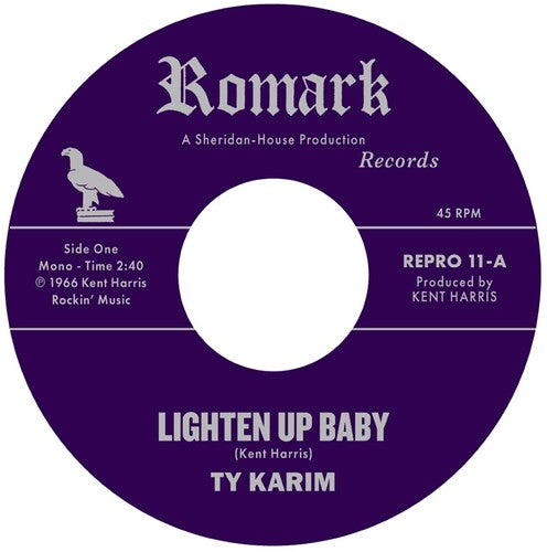 Ty Karim: Lighten Up Baby / All At Once - 7-INCH SINGLE