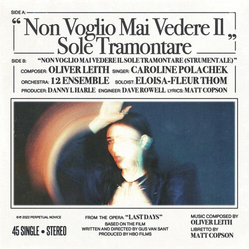 Caroline Polachek: Non Voglio Mai Vedere - 7-INCH SINGLE